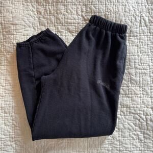 Vintage Levi’s Black Cotton Mens Sweatpants Relaxed Fit — Size XL